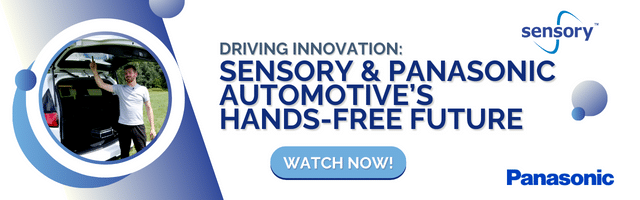 Driving Innovation: Sensory and Panasonic Automotive’s Hands-Free Future – Webinar Recap