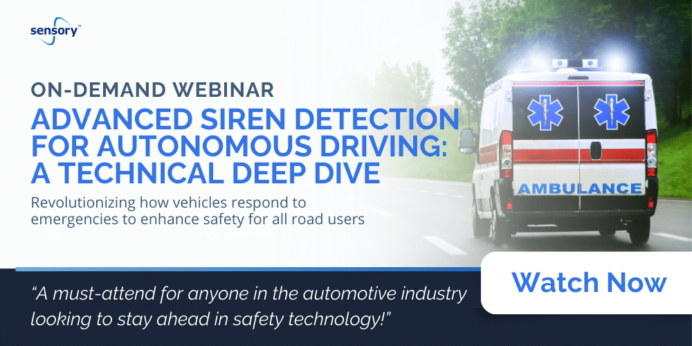 Webinar Recap: Advanced Siren Detection – A Technical Deep Dive